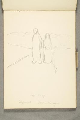 Man and Woman on a Road