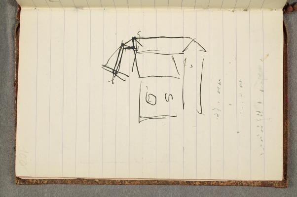 Architectural Sketch. House