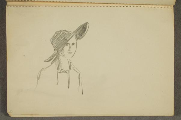 Kvinne med hatt