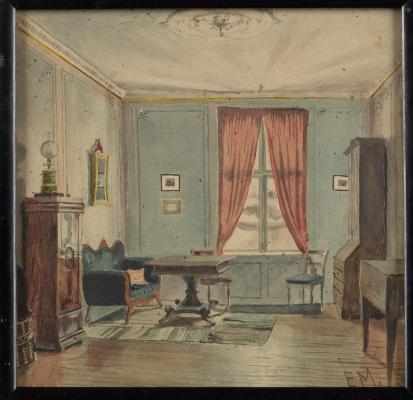 The Living Room in 7 Foss Road