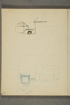 Two Arcitectural Drawings: Studios