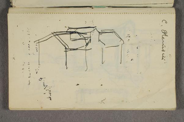 Architectural Sketch. Studio Buildings