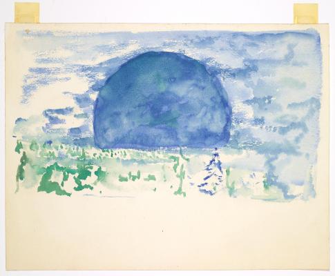 Landscape with Dome Shape