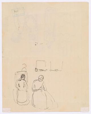Ghosts: Two Seated Women