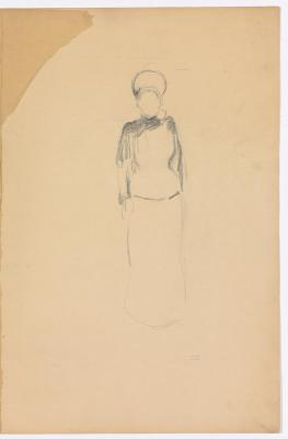 Standing Woman, Sketch