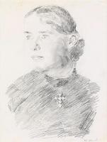 Portrett av en ung kvinne