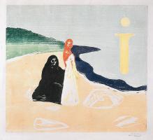 To kvinner på stranden