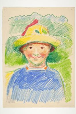 Girl with a Yellow Hat