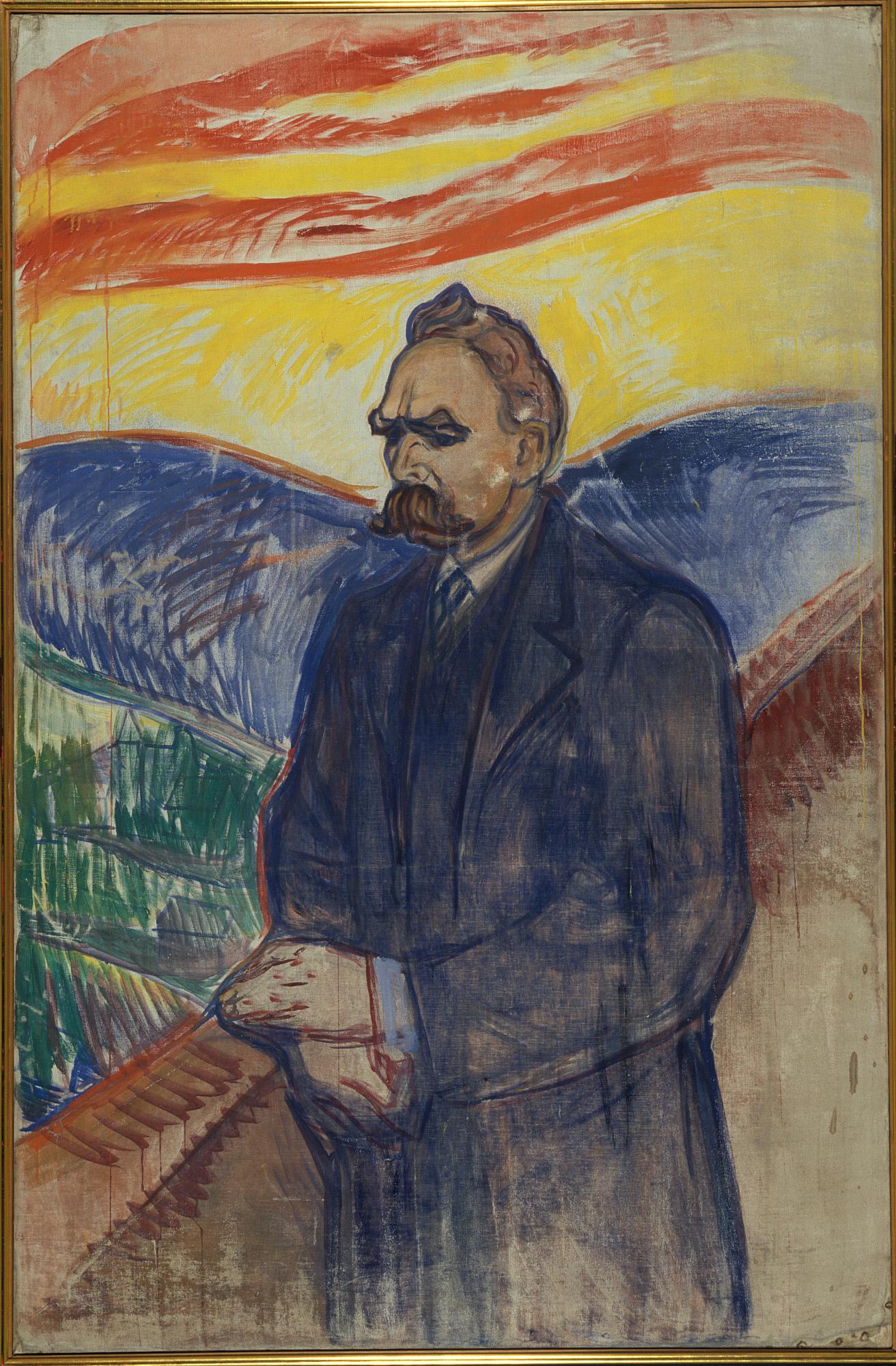 Portrait of Friedrich Nietzsche by Edvard Munch – Joy of Museums Virtual  Tours