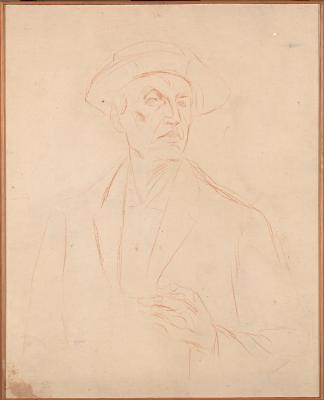 Self-Portrait with Afflicted Eye
