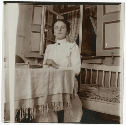 Edvard Munch's Housekeeper, Warnemünde