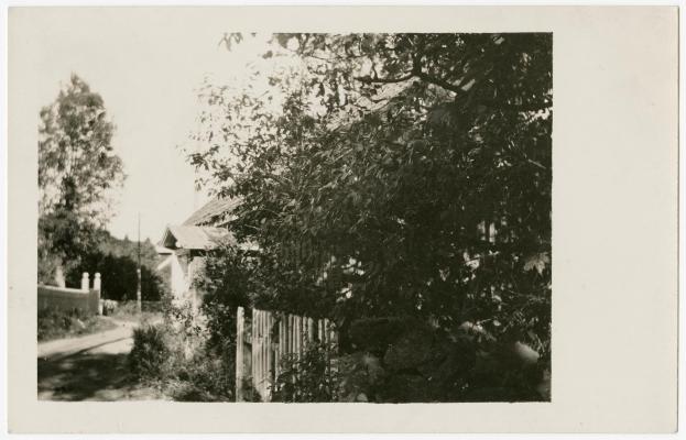 Inngangen til Edvard Munchs hus, Åsgårdstrand