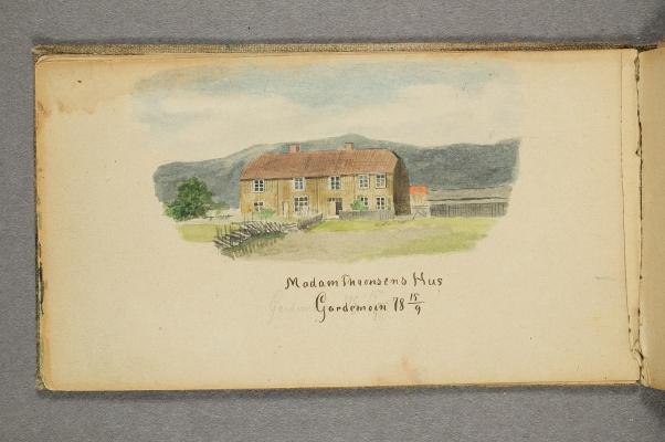 Madam Thronsens hus, Gardermoen