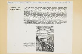 Mademoiselle. "Munch, the Norse Artist"