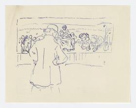 Munch foran Alma Mater