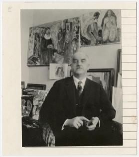 Fritz Frølich på Ekely
