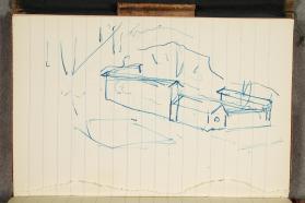 Arkitekturskisse. Uteatelier