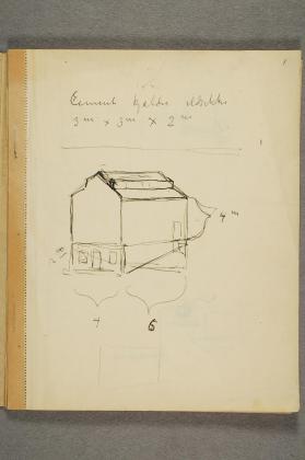 Arkitekturskisse. Atelier