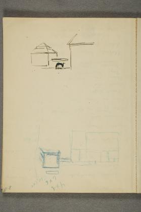 To arkitekturskisser: Atelierer
